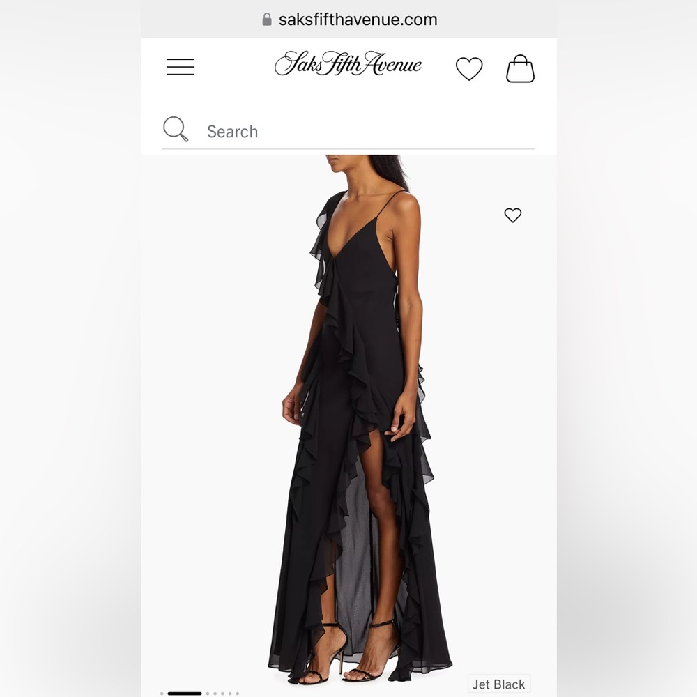 Ronny Kobo Olivialle Draped Maxi Gown - Picture 3 of 16